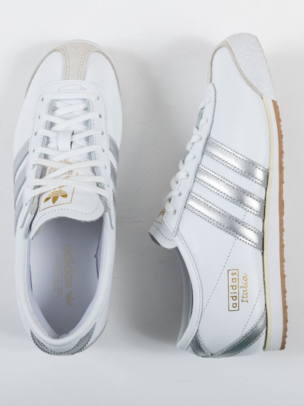 Adidas Italia 70's W Cloud White Silver Metallic Cream JQ9070 Women's 7